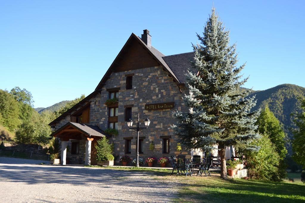 Hotel Vina Olivan Sarvisé Buitenkant foto
